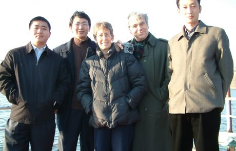 2003.10.29 (美国爵士大学 Lelkes教授来访）with Prof. Peter. I. Lelkes